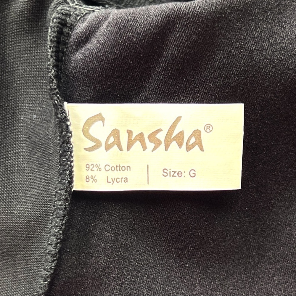 Sansha Esona Ballet Leotard Dress Black Size G = Girl’s 14 Skirt Tank New NWT - Picture 5 of 7